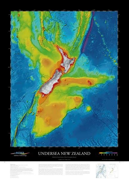 Geogarage Blog New Map Reveals New Zealands Seafloor In Stunning Detail