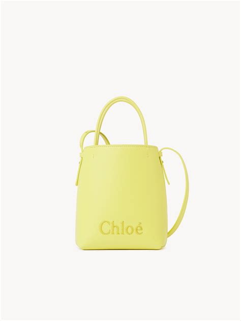 Chloé Chloé Sense Micro Tote Bag Chloé Ph