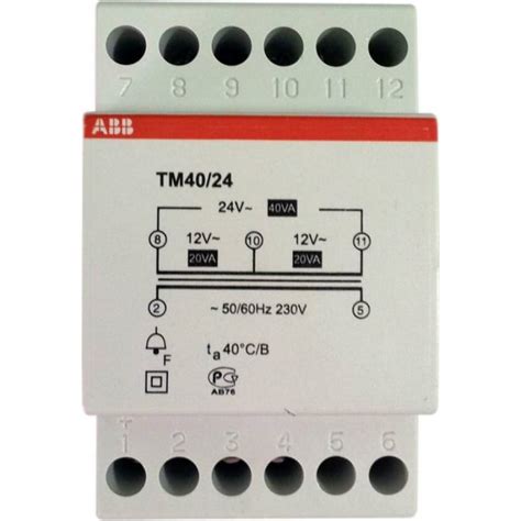 Звонковый трансформатор ABB TM40/24 2CSM228785R0802 - выгодная цена ...
