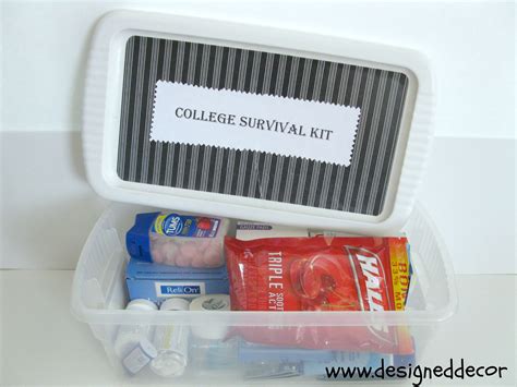 College Survival Kit College Survival Kit College Freshman Survival