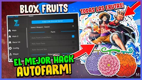 El Mejor Hack Script De Blox Fruits Race V4 Auto Farm Devil Fruit Sniper Y MÁs Roblox