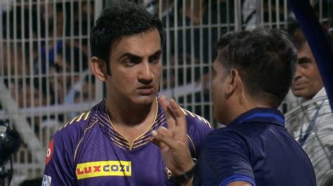 Gambhir Umpire Fight Video After Virat Kohli Animated Gautam Gambhir