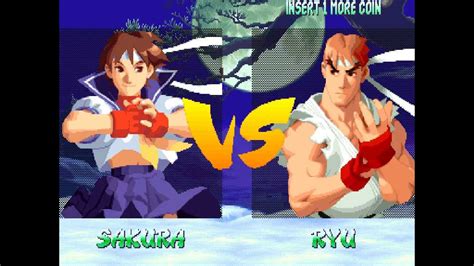 Street Fighter Alpha 2 Sakura Playthrough Youtube