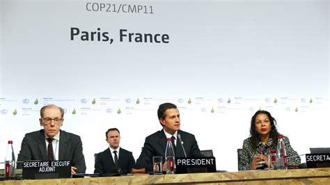 Conferencia De Las Partes Cop21 Sobre Cambio Climático París Francia Presidencia De La