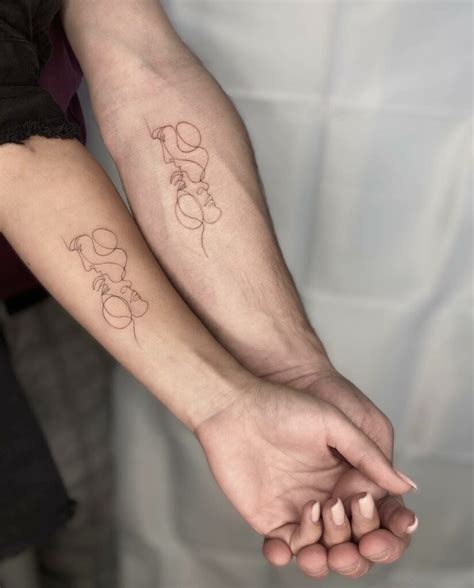 Matching Tattoos For Father And Daughter