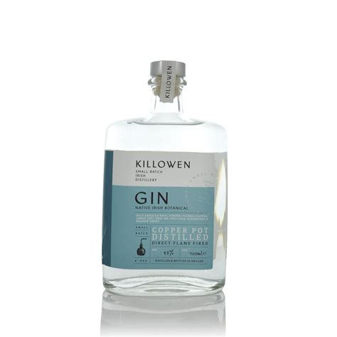 Killowen Small Batch Native Irish Botanical Gin 700ml KWMWine.com