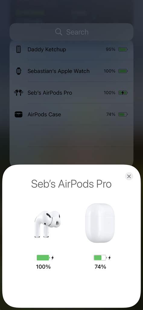 Battery Widget Shows Airpods Case Not Cha… Apple Community