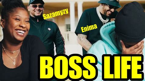 Sazamyzy Feat Enima Boss Life Reaction Youtube