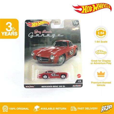 Hot Wheels Premium Jay Leno S Garage Mercedes Benz SL Lazada Indonesia