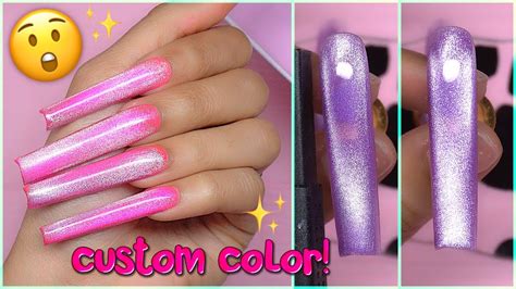 Easy How To Stunning Ethereal Catseye Effect Jewel Like Finish Nail Art Diy Custom Catseye