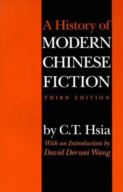 Eileen Changs Fiction And C T Hsias A History Of Modern Chinese