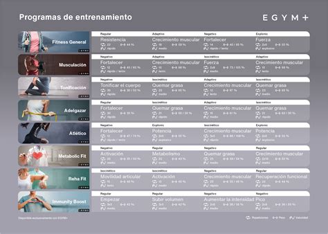 Qu Son Los Los Programas De Entrenamiento Egym