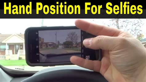 The Best Hand Position For Selfies Youtube