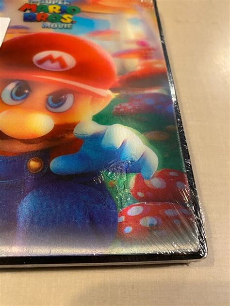 The Super Mario Bros Movie Blu Raydvd Target Exclusive 3d Lenticular Cover New Ebay