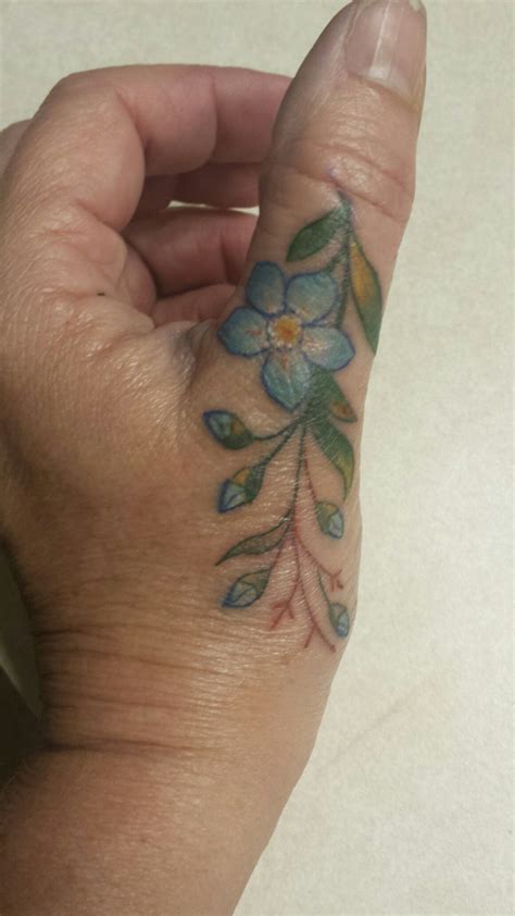 Forget Me Nots In Honor Of My Mom Who Has Alzheimers Flower Tattoos