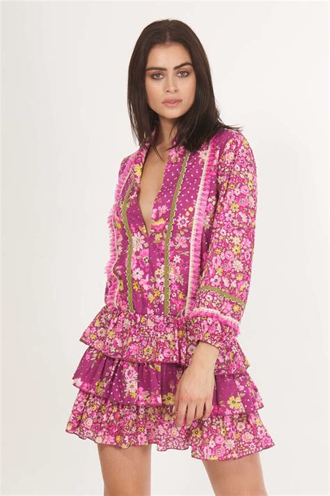 Miss Bikini Short Caftan With Trimmings ShopStyle Day Dresses