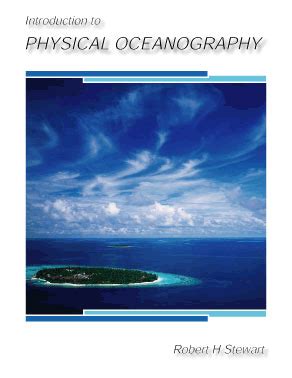 Introduction To Physical Oceanography Open Textbook Library