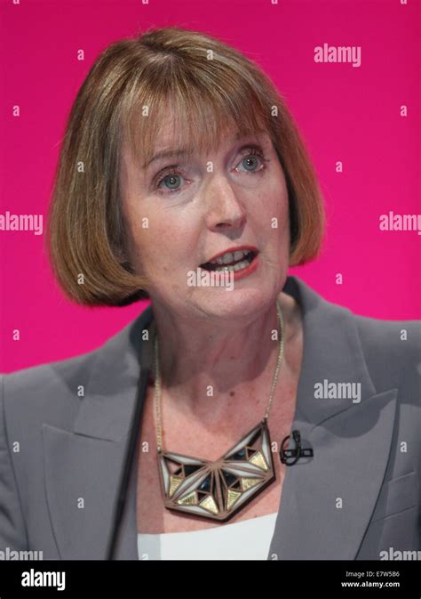 Harriet Harman Mp Deputy Labour Party Leader 24 September 2014