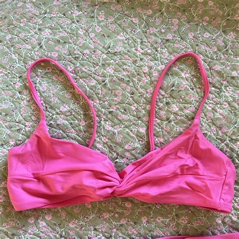 J Crew Swim J Crew Two Piece Strappy Twist Bikini Top And Bottoms