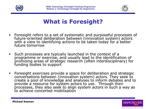 introduction  foresight powerpoint