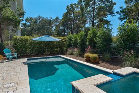 Watercolor Pool Traditional Swimming Pool And Hot Tub Miami By