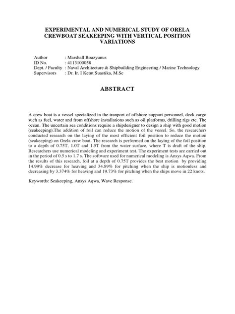 Abstrak Tugas Akhir Pdf