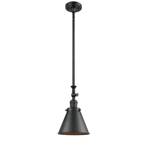 Innovations Lighting 206 BK M13 BK Franklin Restoration Appalachian