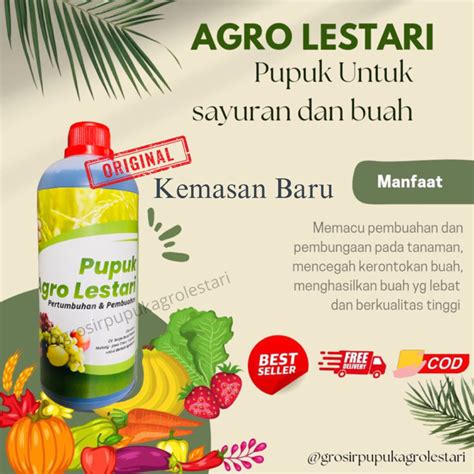 Jual Pupuk Agro Lestari Bisa Untuk Padi Original Pupuk Organik Cair