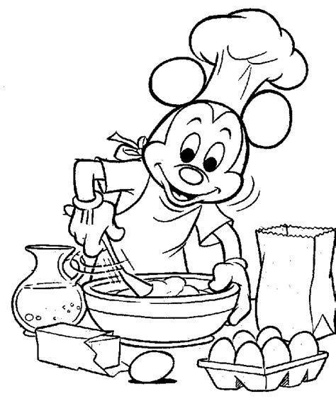 Planşe De Desenat Planse De Colorat Cu Mickey Mouse