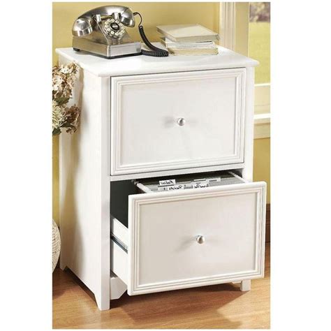 Cool 2 Drawer White File Cabinet References Home Cabinets