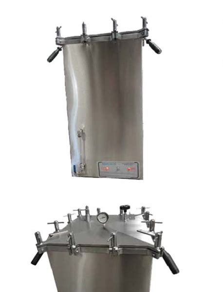 Autoclave Vertical Cuadrada Para Laboratorio Autom Tica X X Mod