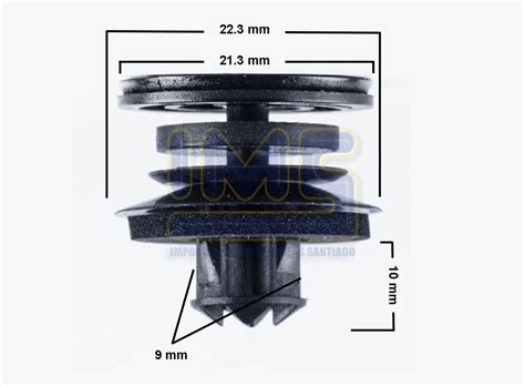 Broche Tapiz Plastico Negro Volkswagen Audi Compra Minima U Ims