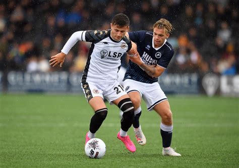 Millwall Fc Action From Bromley V Millwall Xi