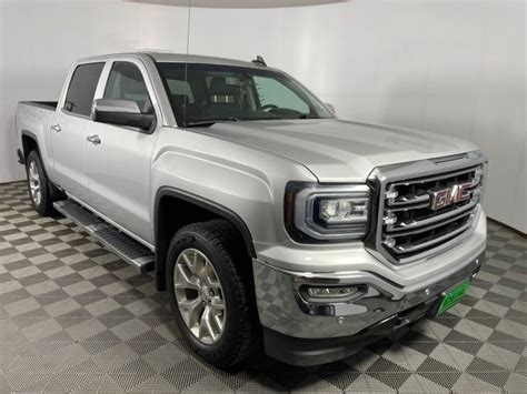 Pre Owned 2016 Gmc Sierra 1500 Slt 4d Crew Cab In Minot Gg2136 Ideal Auto