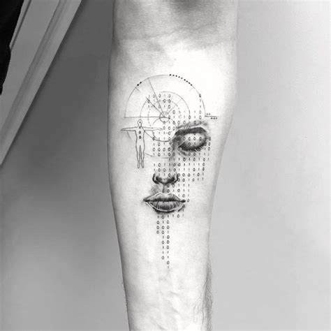 eye wide shut #00011010100101 | Tattoos, Geometric tattoo, Minimalist ...