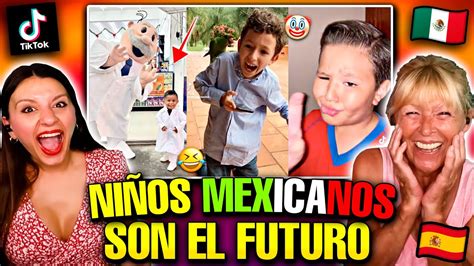 MAMÁ ESPAÑOLA REACCIONA a los NIÑOS MEXICANOS SON EL FUTURO y