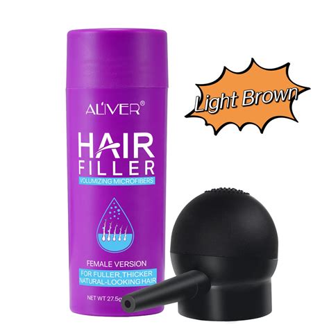 Aliver Hair Fibers Set For Thinning Instantly Conceal Thicken