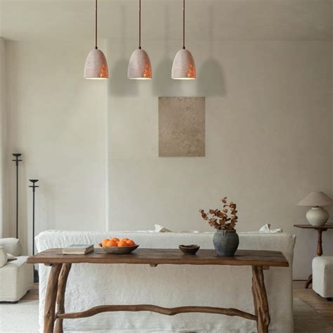 Natural Stone Pendant Light Chandelier Handmade Pendant Light Home