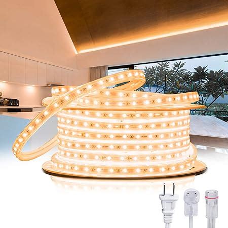 Amazon Shine Decor Led Strip Lights Dimmable Ft M Smd Leds