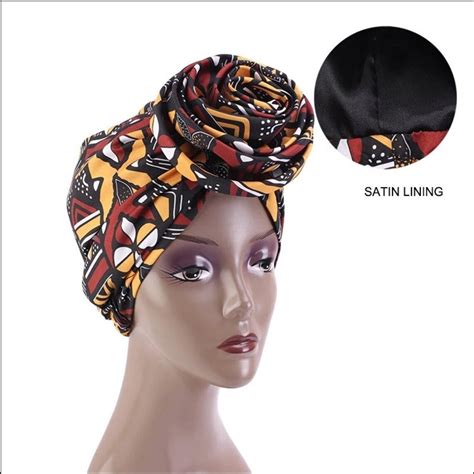 African Printed Turban Bandanas Ankara Dashiki Women Headwear Etsy