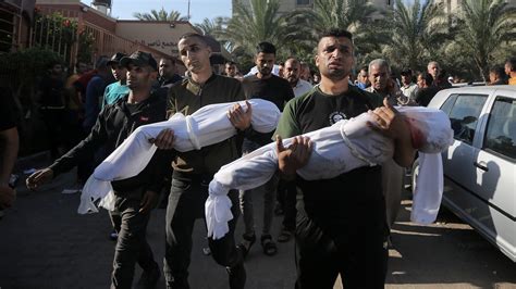 Gazans Release Names Of 6 747 People They Say Were Killed In Israeli