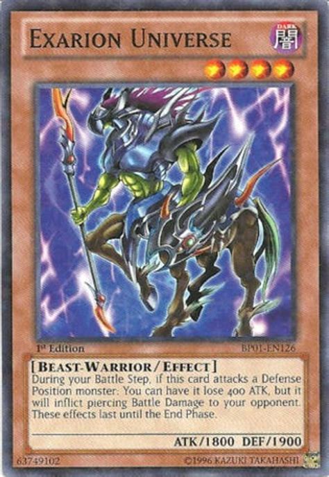 Exarion Universe Starfoil Battle Pack Epic Dawn Yugioh