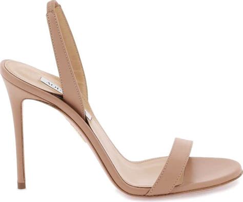 Aquazzura So Nude Sandals ShopStyle