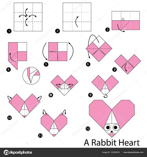 Origami Ideas Origami Rabbit Step By Step Instructions