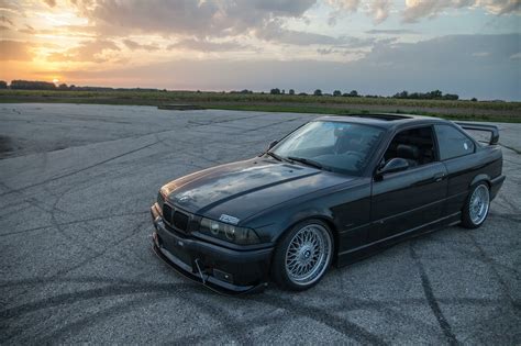Bmw E36 Coupe 328i Coupe Black M52b28 Bbs Whels E36 Coupe Motor