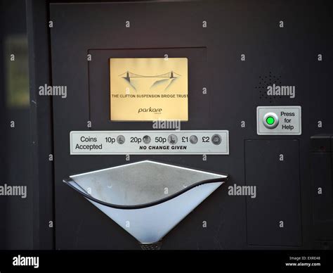 The Clifton Suspension Bridge Toll Point Stock Photo Alamy