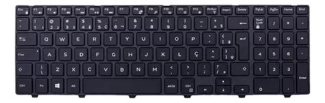 Teclado Dell Inspiron Ins Rd Backlight Portugu S Cor Preto