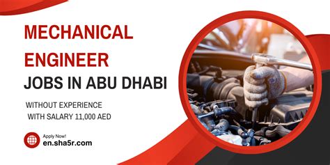 Mechanical Engineer Jobs In Abu Dhabi Without Experience With Salary