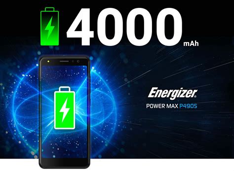 Energizer Power Max P490S Smartphone LW Mag