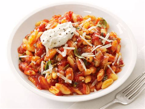 Cavatelli With Tomato Sauce And Ricotta Recipe Cavatelli Recipe